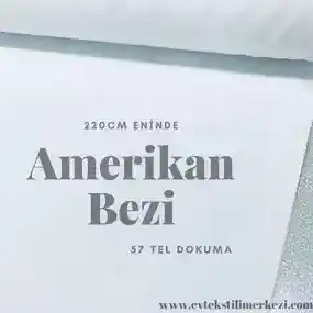 Amerikan Bezi 240 cm 52 Tel