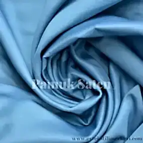 Düz Renk Pamuk Saten Kumaş 86 Tel