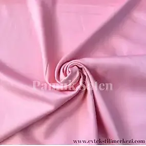 Düz Renk Pamuk Saten Kumaş 86 Tel - Görsel 4