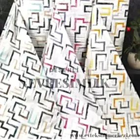 Nevresimlik Desenli Akfil Kumaş 62 Tel