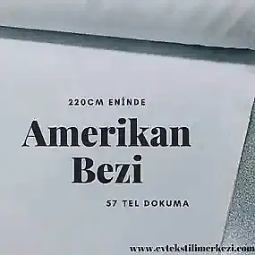 Amerikan Bezi 240 cm 52 Tel